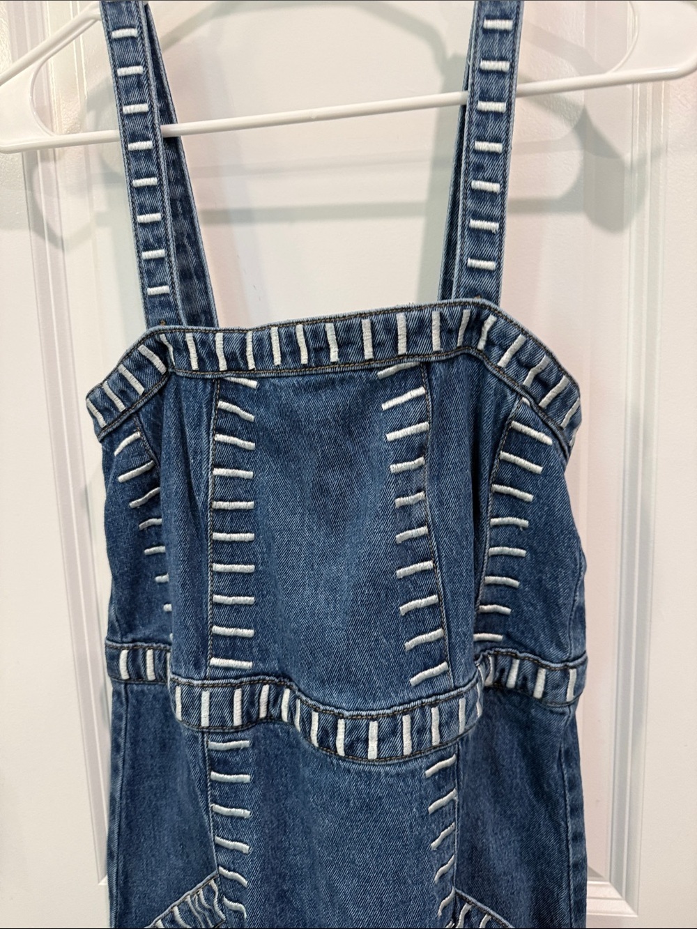 Anthropologie Ella Denim Dress by Seventy + Mochi - Picture 10 of 17